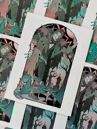 Frankenstein Riso Print [Medium]