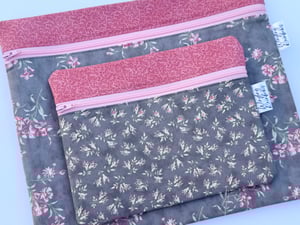 Image of Project Bag Duos/“Slightly Smaller”/Muse Blush Zip