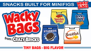 WACKY BAGS Display with Starter Pack (BIG)