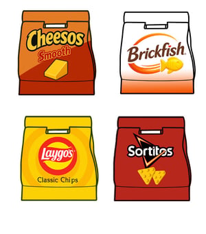 WACKY BAGS Display with Starter Pack (BIG)