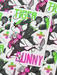 Tiger & Bunny Mini Riso Print 