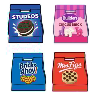 WACKY BAGS Starter Pack (SMALL) - NO Display