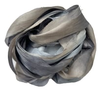 Image 3 of Ready To Ship!  10YD GALAXY HAND DYED SARI SILK RIBBON BY COLOR BURST SILK