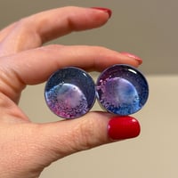 1" Blurple Inky Plugs