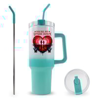 Image 2 of Stranger Things You're My 40oz Ombre Tumbler