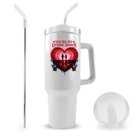 Image 3 of Stranger Things You're My 40oz Ombre Tumbler