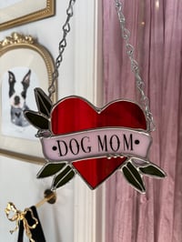 Red/pink dog mom sweetheart