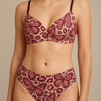 Image 2 of WILD WINGS BRA AND PANTY SET