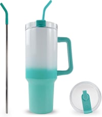 Image 1 of Custom 40 Oz Holographic Tumbler