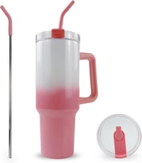 Image 2 of Custom 40 Oz Holographic Tumbler