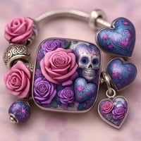 Image 2 of REBEL AT HEART BEADS AND CHARMS PACK