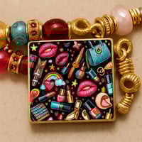 RAINBOW KISSES BEADS AND CHARMS PACK