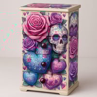 Image 2 of REBEL IN BLOOM JEWELRY BOX