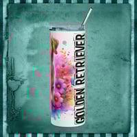 Image 3 of Vibrant Gold Retriever Tumbler