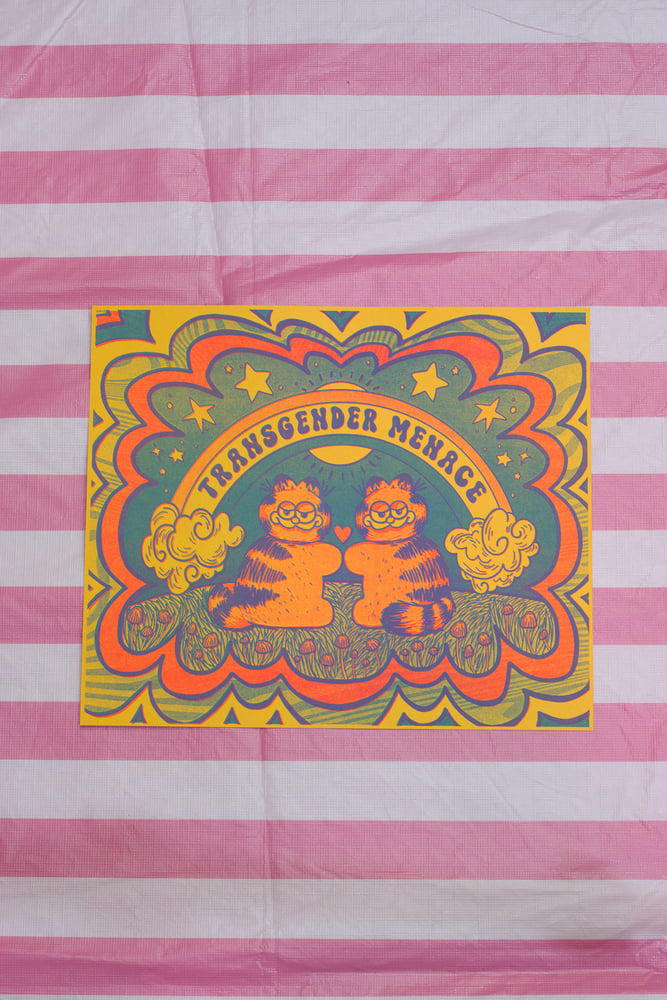 Image of Transgender Menace Riso Print