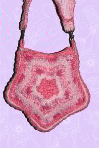 Image 2 of Dreamy Star Frill Bag (Super Pink) 