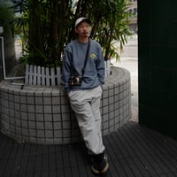 Image 3 of Cat Delivery Sweater (Blue Grey)