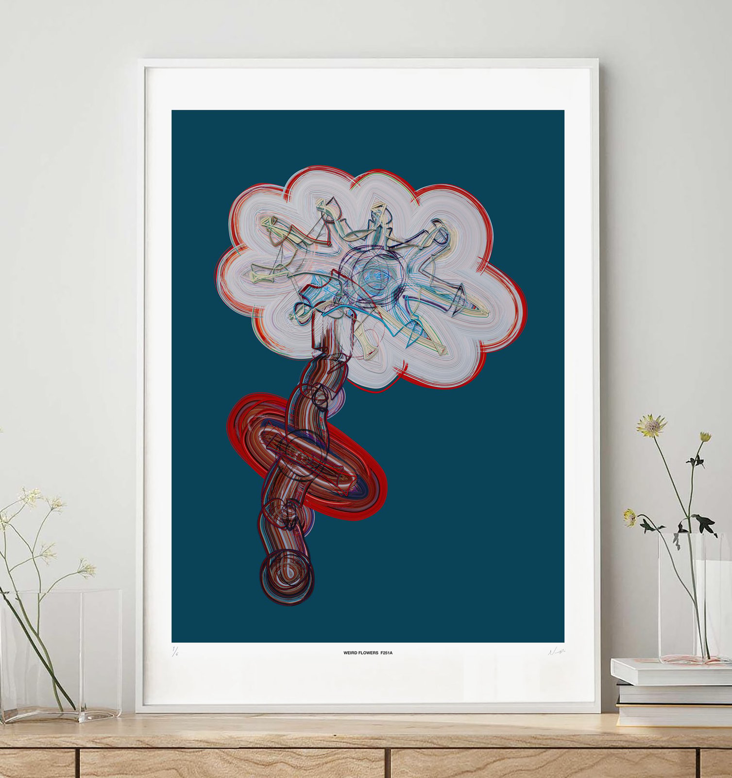 Weird Flowers F251A | Pawel Nolbert - Art Prints