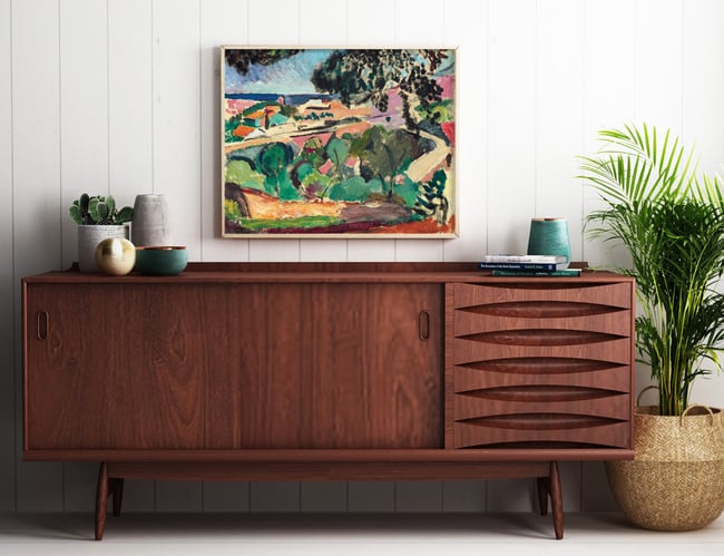 Henri Matisse | Landscape at Collioure | 1905 | Painting Poster | Wall Art Print | Home Decor