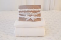 Image 1 of Milk Jersey set with tieback set