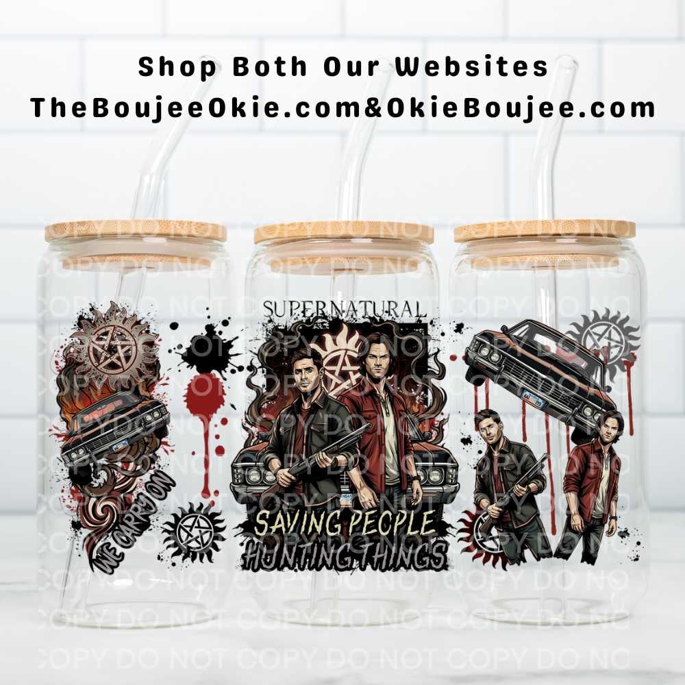 Image of Supernatural Uv Dtf Wrap W0741