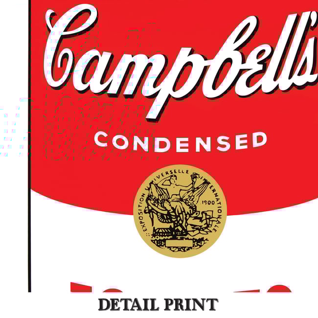 Andy Warhol | Tomato Soup | Campbell's Soup Cans | Pop Art Posters | Modern Art Prints