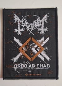 Mayhem - Ordo Ad Chao Official Woven Patch