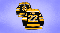 Willie O'Ree's Retired Jersey #22 | Print