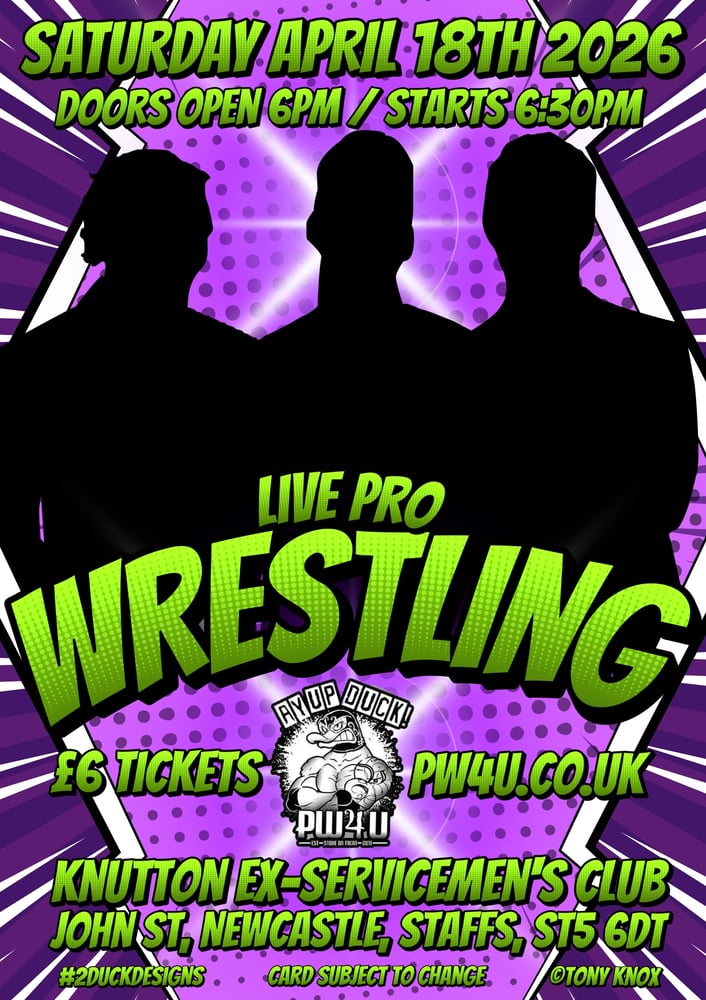 Image of Knutton Tickets (Sat April 18th 2026)