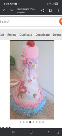 Image 6 of Ice cream Birthday Hat