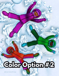 Image 2 of Snow Angel Vibes | Print