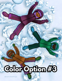 Image 3 of Snow Angel Vibes | Print