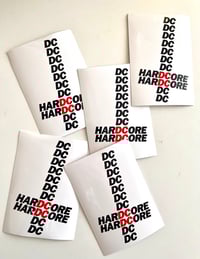 DC Hardcore stickers 