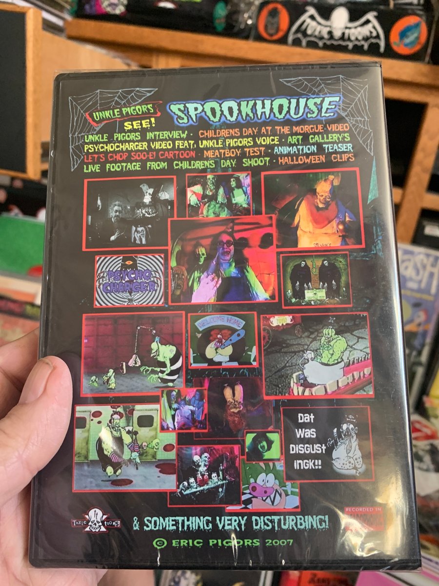 Image of Signed- UNKLE PIGORS SPOOKHOUSE DVD 