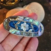 Image 3 of SUPPORT IN TRANSFORMATION and BEAUTY - Floral in Silver Barrette
