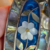 Image 4 of SUPPORT IN TRANSFORMATION and BEAUTY - Floral in Silver Barrette