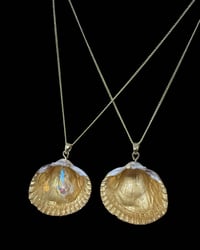 Image 2 of Ynys Llanddwyn Cockle Magnetic Necklaces PAIR