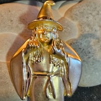 Image 5 of Familiar Witch Spirited and Spellcast Vintage Brooch - Dremdon