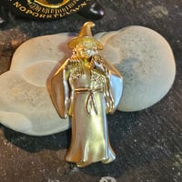 Image 1 of Familiar Witch Spirited and Spellcast Vintage Brooch - Dremdon