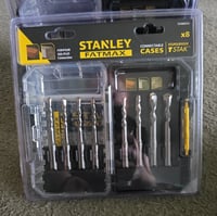 Stanley FatMax 8 Piece SDS-Plus Drill Bit Set Connectable TSTAK Case - Stanley STA88555
