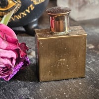 Image 6 of Vintage Bottle of Love and Admiration - Gold floral with Red Stone