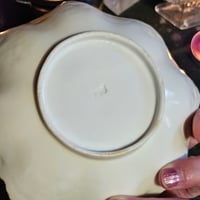 Image 9 of Vintage Floral Altar Dish