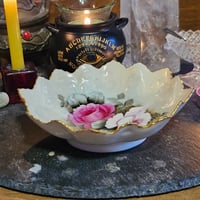 Image 3 of Vintage Floral Altar Dish