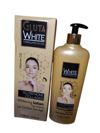 Image 1 of Roger Portman Gluta white whitening lotion Glutathione & collagen SPF 20,500. Ml