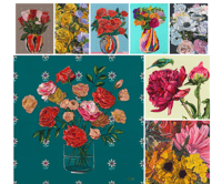 Image 1 of Matted 11x14" Giclee Prints by Neena Buxani - Various