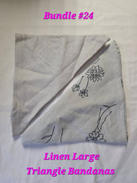 Linen Large Triangles Bundle #24