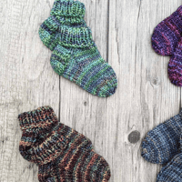 Image 2 of Hand Knitted Baby Socks