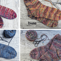 Image 3 of Hand Knitted Socks for Women