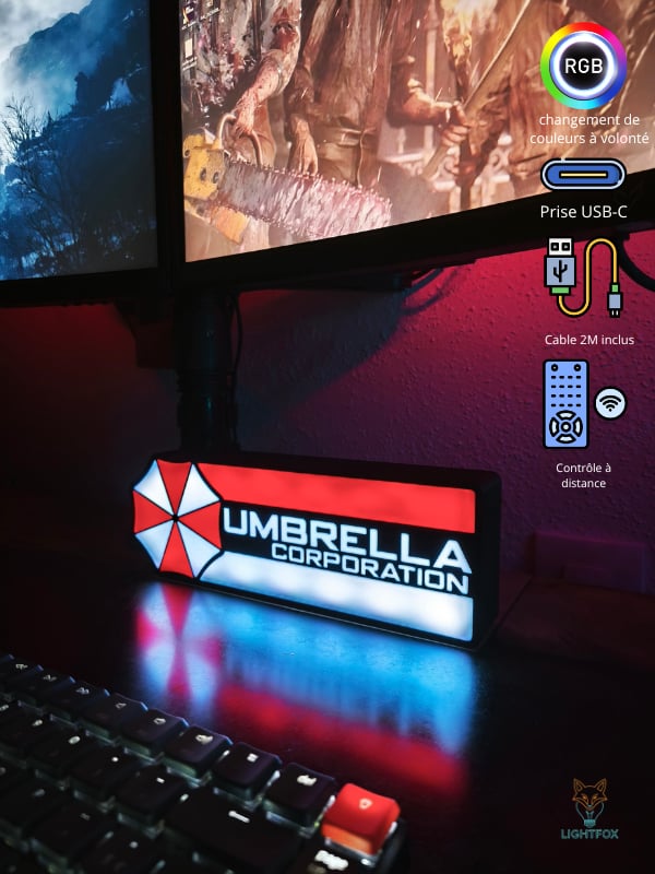 Image of Lampe led Umbrella Corp