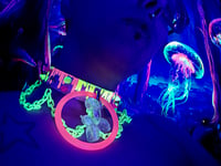 Image 7 of Clowncore UV REACTIVE NEON SLIME Pink/yellow